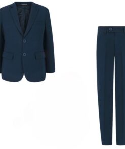 batukai vaikams Rodeng  116-152 cm tamsiai mėlynas kostiumas / mokyklinė uniforma berniukui NORMAL