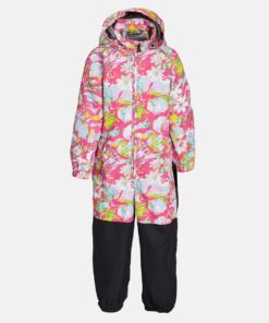 Huppa WILLE 1 Neon Pink pavasarinis kombinezonas vaikams