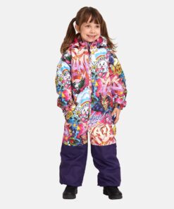 Huppa pavasarinis neperšlampamas kombinezonas WILLE 1 - Dark Lilac