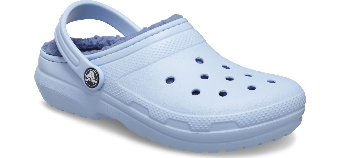 Crocs Classic Lined Clog Kid's Blue Calcite vaikiškos klumpės 4 Clogs Crocs™ Classic Lined Clog Kid's Blue Calcite For Kids