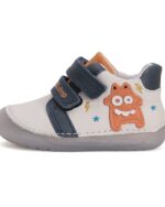 batukai vaikams D.D.Step (Vengrija)  Barefoot balti batai 20-25 d. S070-51698A