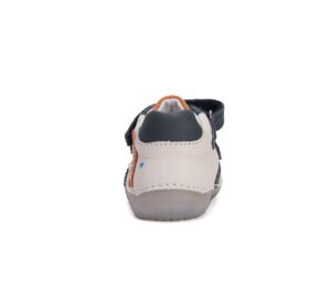 batukai vaikams D.D.Step (Vengrija)  Barefoot balti batai 20-25 d. S070-51698A