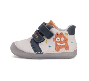 batukai vaikams D.D.Step (Vengrija)  Barefoot balti batai 20-25 d. S070-51698A