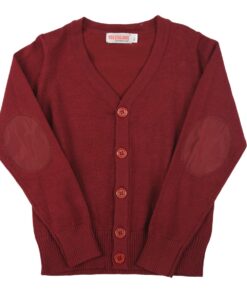 batukai vaikams Vio Faloni  Bordo megztinis 134-164 "Unisex"