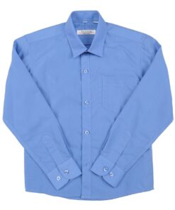 batukai vaikams Rodeng  Mėlyni marškiniai ilgomis rankovėmis berniukui BMA10027