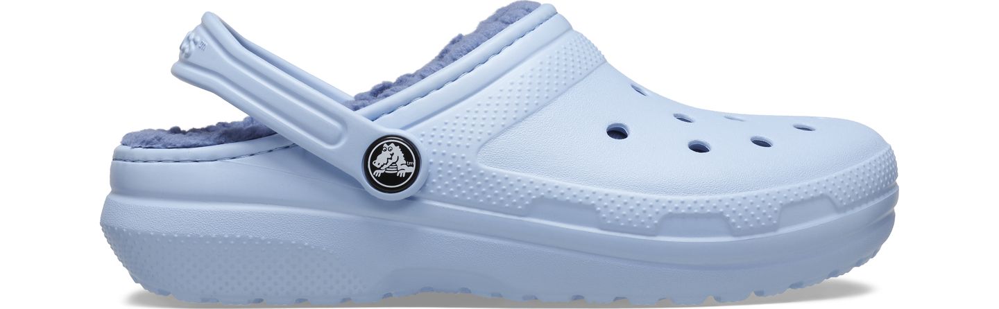 Crocs Classic Lined Clog Kid's Blue Calcite vaikiškos klumpės 3 Footwear