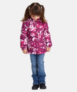 Huppa JOLY Burgundy Pattern pavasarinė striukė vaikams