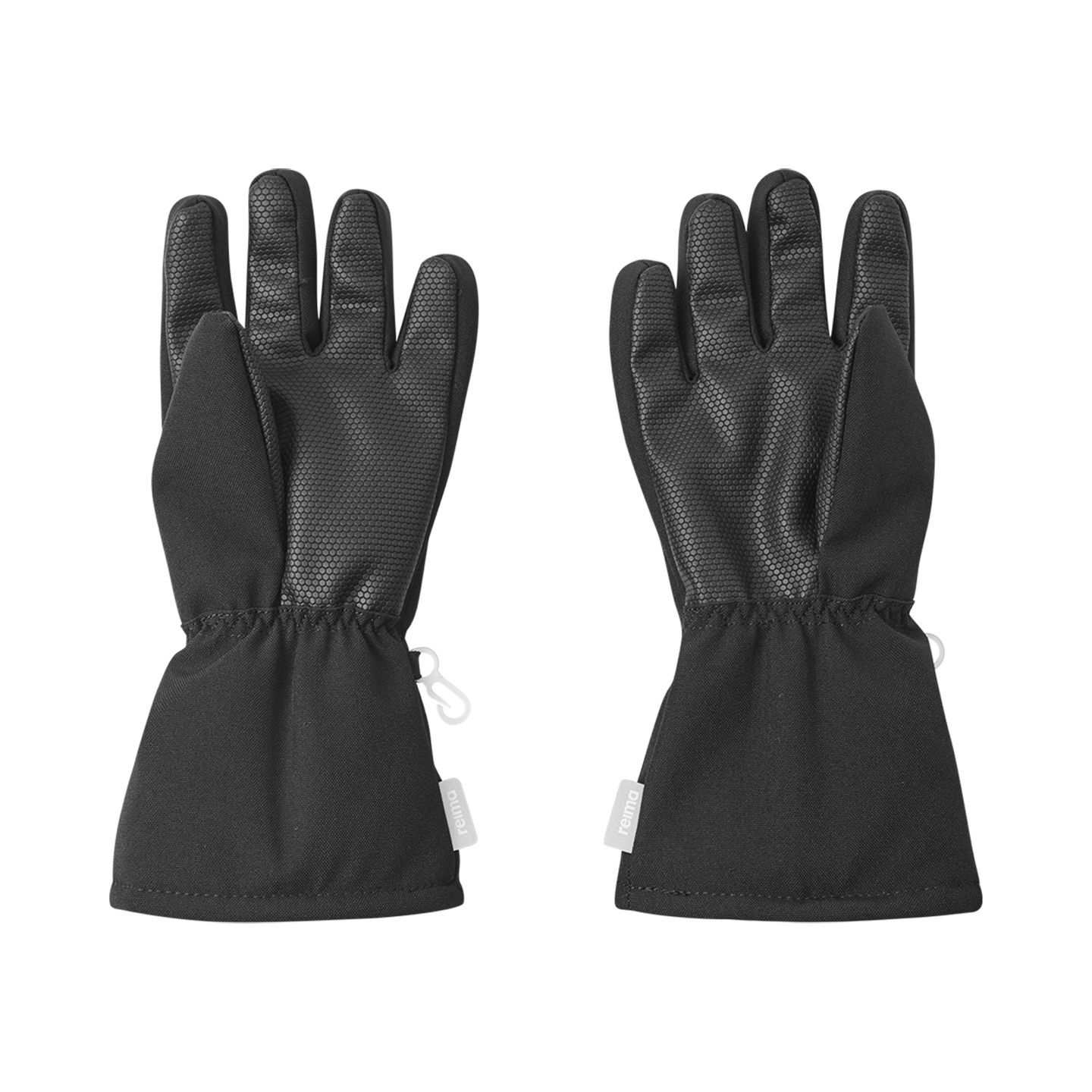 REIMA Milne 5300108B pirštinės vaikams 4 Gloves REIMA Milne 5300108B Black For Kids