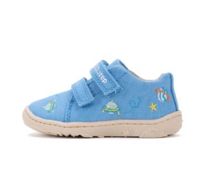 batukai vaikams D.D.Step (Vengrija)  Barefoot canvas batai 26-31 d. C077-51663M