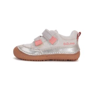 batukai vaikams D.D.Step (Vengrija)  Barefoot sidabriniai batai 31-36 d. S063-51483BL
