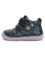 batukai vaikams D.D.Step (Vengrija)  Barefoot tamsiai mėlyni batai 20-25 d. S070-42771A