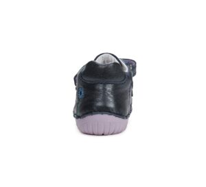 batukai vaikams D.D.Step (Vengrija)  Barefoot tamsiai mėlyni batai 20-25 d. S070-42771A