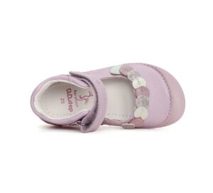 batukai vaikams D.D.Step (Vengrija)  Barefoot violetiniai batai 31-36 d. H063-41152AL