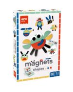 edukaciniai zaislai. Lavinamieji zaislai. Apli Kids . Kūrybinis magnetinis žaidimas – Formos