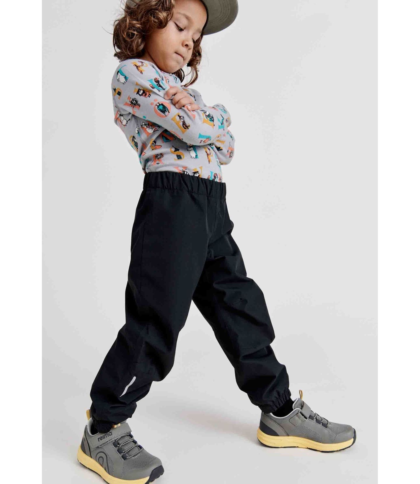 REIMA Kaura 5100148B kelnės vaikams 9 Pants REIMA Kaura 5100148B Black 9990 For Kids