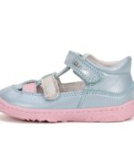 batukai vaikams D.D.Step (Vengrija)  Barefoot mėlyni batai 20-25 d. H077-51332B