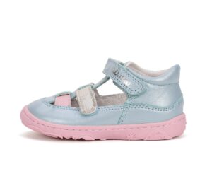 batukai vaikams D.D.Step (Vengrija)  Barefoot mėlyni batai 26-31 d. H077-51332BM