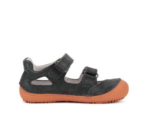 batukai vaikams D.D.Step (Vengrija)  Barefoot pilki batai 25-30 d. H063-51185CM