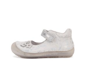 batukai vaikams D.D.Step (Vengrija)  Barefoot sidabriniai batai 31-36 d. H063-51878L