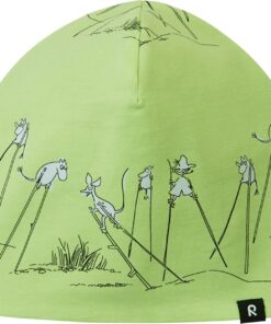 Hats REIMA Moomin Tanssi 5300336E Light Lime