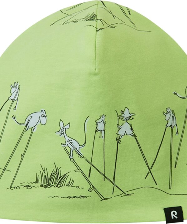 Hats REIMA Moomin Tanssi 5300336E Light Lime