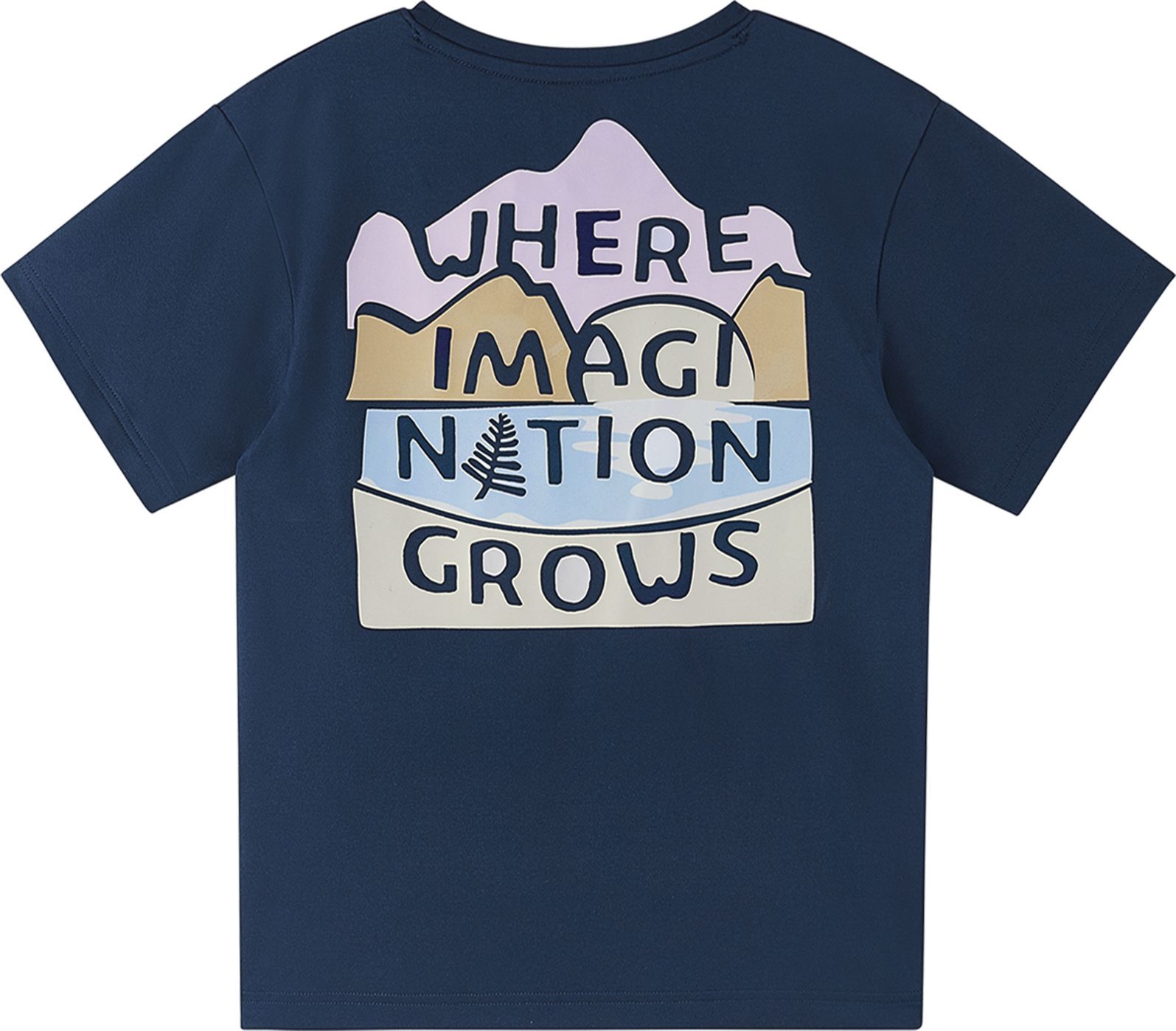 REIMA Siirtyy marškinėliai vaikams 4 T-shirt REIMA Siirtyy Navy