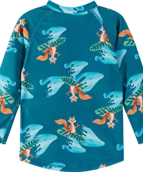 Swim suit REIMA SunProof shirt Tuvalu 5200133A Deep ocean For Kids