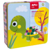 edukaciniai zaislai. Lavinamieji zaislai. Apli Kids . Apli Kids lipdukų žaidimas GYVŪNAI