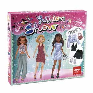 edukaciniai zaislai. Lavinamieji zaislai. Apli Kids . Magnetinis žaidimas - Mados šou