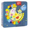edukaciniai zaislai. Lavinamieji zaislai. Apli Kids . Apli Kids lipdukų žaidimas MĖNULIS