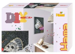 edukaciniai zaislai. Lavinamieji zaislai. HAMA . HAMA ART kūrybinis karoliukų rinkinys BUTTERFLY