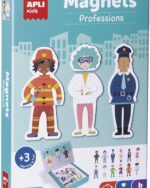 edukaciniai zaislai. Lavinamieji zaislai. Apli Kids . Magnetinis žaidimas „Profesijos”