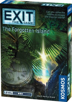 edukaciniai zaislai. Lavinamieji zaislai. KOSMOS . EXIT mokslinis žaidimas The Forgotten Island