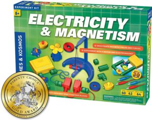 edukaciniai zaislai. Lavinamieji zaislai. KOSMOS . Kosmos mokslinis rinkinys „Elektra ir magnetizmas“