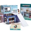 edukaciniai zaislai. Lavinamieji zaislai. Mindware . Wonderhood kūrybinis žaidimas „Corner Shops“
