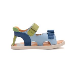 batukai vaikams D.D.Step (Vengrija)  Mėlynos barefoot basutės 26-31 d. G076-51334M