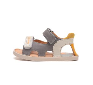 batukai vaikams D.D.Step (Vengrija)  Pilkos barefoot basutės 20-25 d. G076-51334A