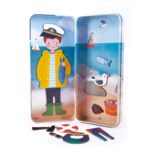 edukaciniai zaislai. Lavinamieji zaislai. Apli Kids . Apli Kids magnetinis žaidimas „Vandenynas“