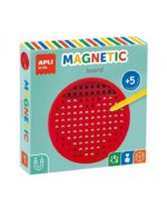 edukaciniai zaislai. Lavinamieji zaislai. Apli Kids . Apli žaidimas „Stebuklinga magnetinė lenta” (apvali)