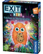 edukaciniai zaislai. Lavinamieji zaislai. KOSMOS . EXIT Kids mokslinis žaidimas „Riddles in Monsterville“