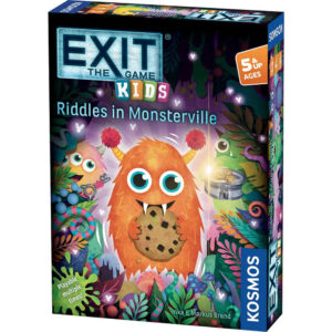 edukaciniai zaislai. Lavinamieji zaislai. KOSMOS . EXIT Kids mokslinis žaidimas „Riddles in Monsterville“
