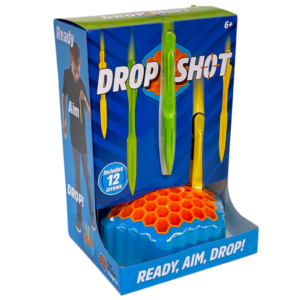 edukaciniai zaislai. Lavinamieji zaislai. FatBrainToys . Taiklumo žaidimas „Drop Shot“