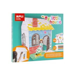 edukaciniai zaislai. Lavinamieji zaislai. Apli Kids . APLI Kids Mano Svajonių namas (su lipdukais ir pieštukais)