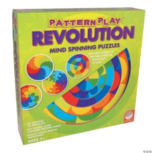 edukaciniai zaislai. Lavinamieji zaislai. Mindware . Mindware spalvų ir formų žaidimas-galvosūkis „Revolution“