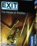 edukaciniai zaislai. Lavinamieji zaislai. KOSMOS . EXIT mokslinis žaidimas „The House of Riddles“