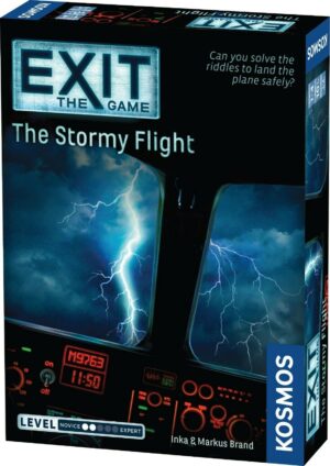 edukaciniai zaislai. Lavinamieji zaislai. KOSMOS . EXIT mokslinis žaidimas „The Stormy Flight“