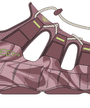 Keen HYPERPORT H2 1028659 moteriškos basutės 1 KeenHYPERPORT H2 1028659