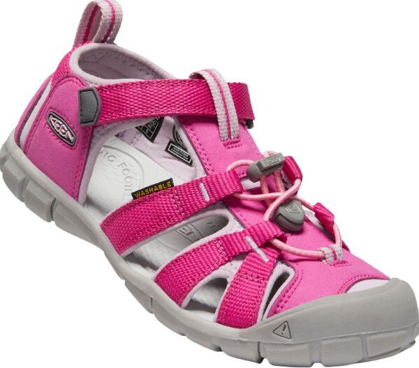 Keen SEACAMP II CNX 1028852 - Very Berry/Dawn Pink vandens sandalai vaikams - sandalai