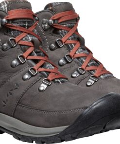 Keen Kaci Iii Winter Mid Wp Women's - Magnet/Black Plaid moteriški batai - nežinomas produktas