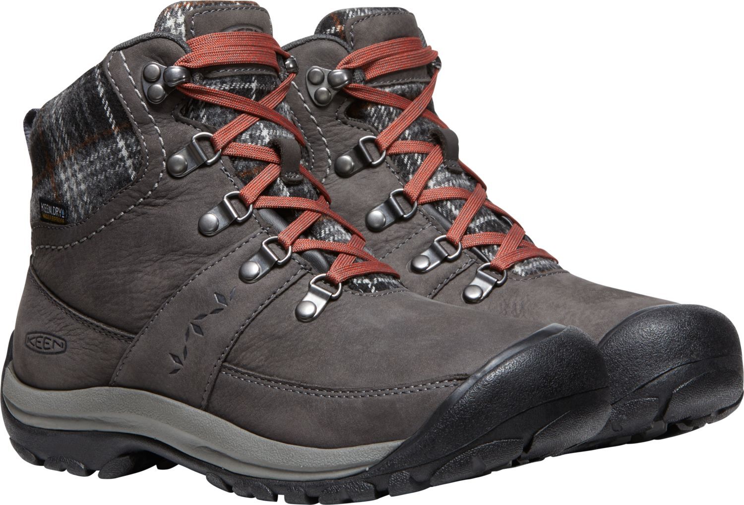 Keen Kaci Iii Winter Mid Wp Women's - Magnet/Black Plaid moteriški batai 3 Keen Kaci Iii Winter Mid Wp Women's - Magnet/Black Plaid moteriški batai - nežinomas produktas